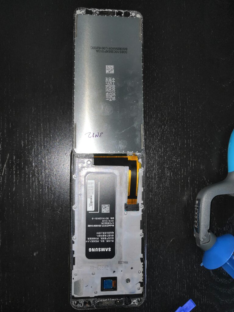 Ein Samsung-Gerät zum Display-Tausch